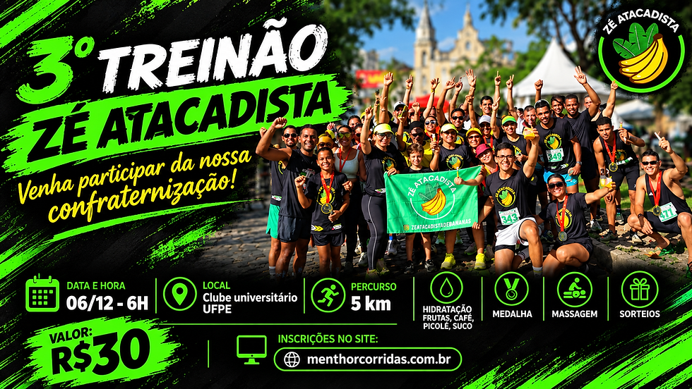 3º TREINÃO ZÉ ATACADISTA