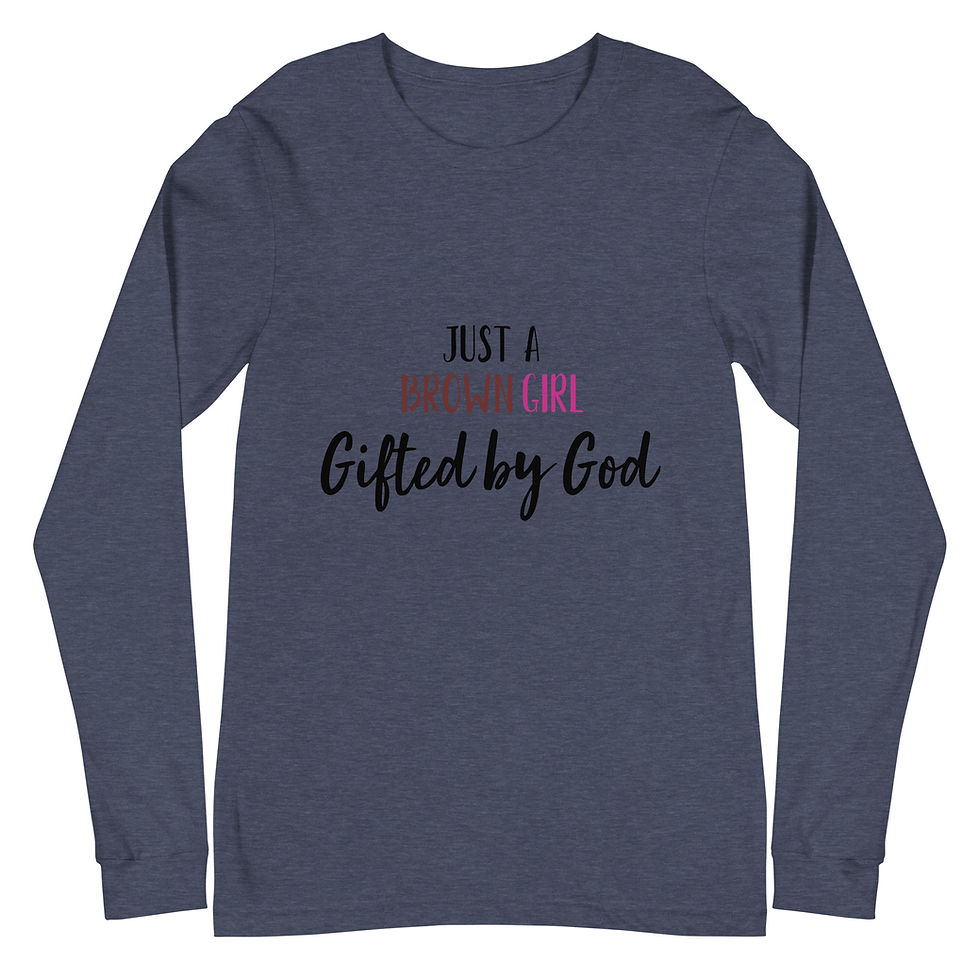 Thumbnail: Gifted by God Unisex Long Sleeve Tee