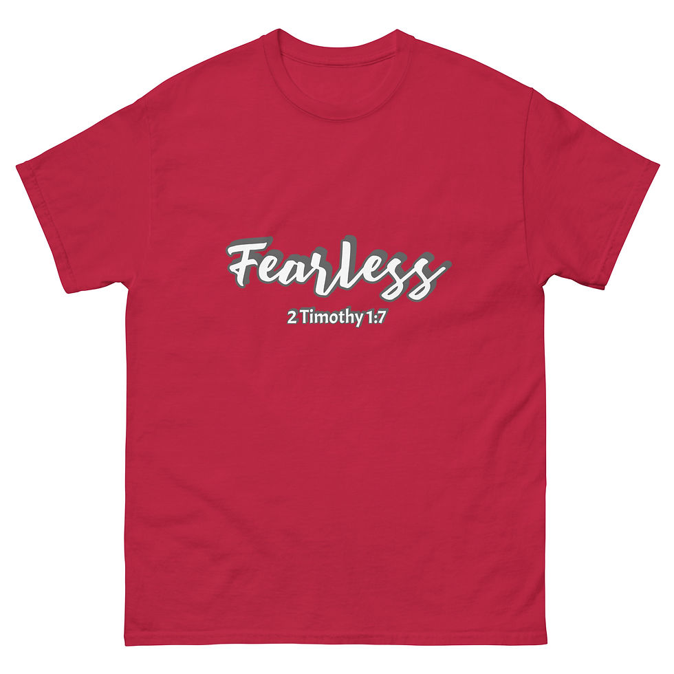 Thumbnail: Fearless (Gray) Unisex classic tee