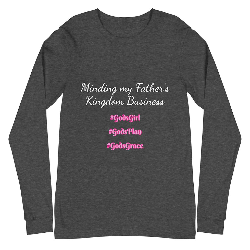 Thumbnail: My Father's Kingdom Business Unisex Long Sleeve Tee