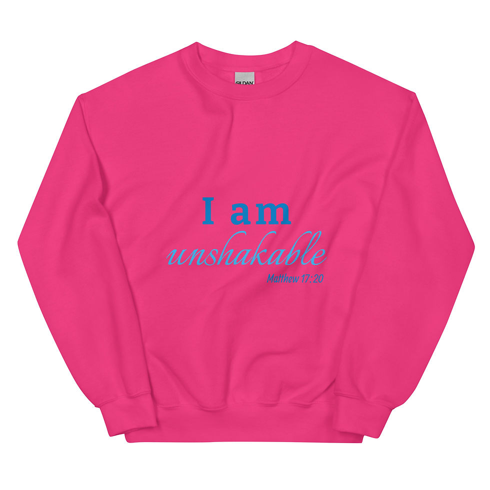 Thumbnail: I Am Unshakable Unisex Sweatshirt