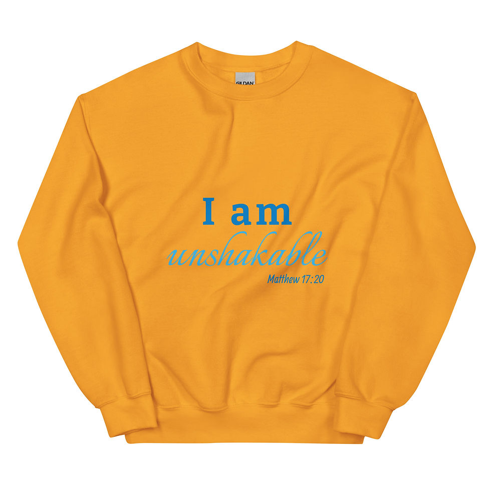 Thumbnail: I Am Unshakable Unisex Sweatshirt