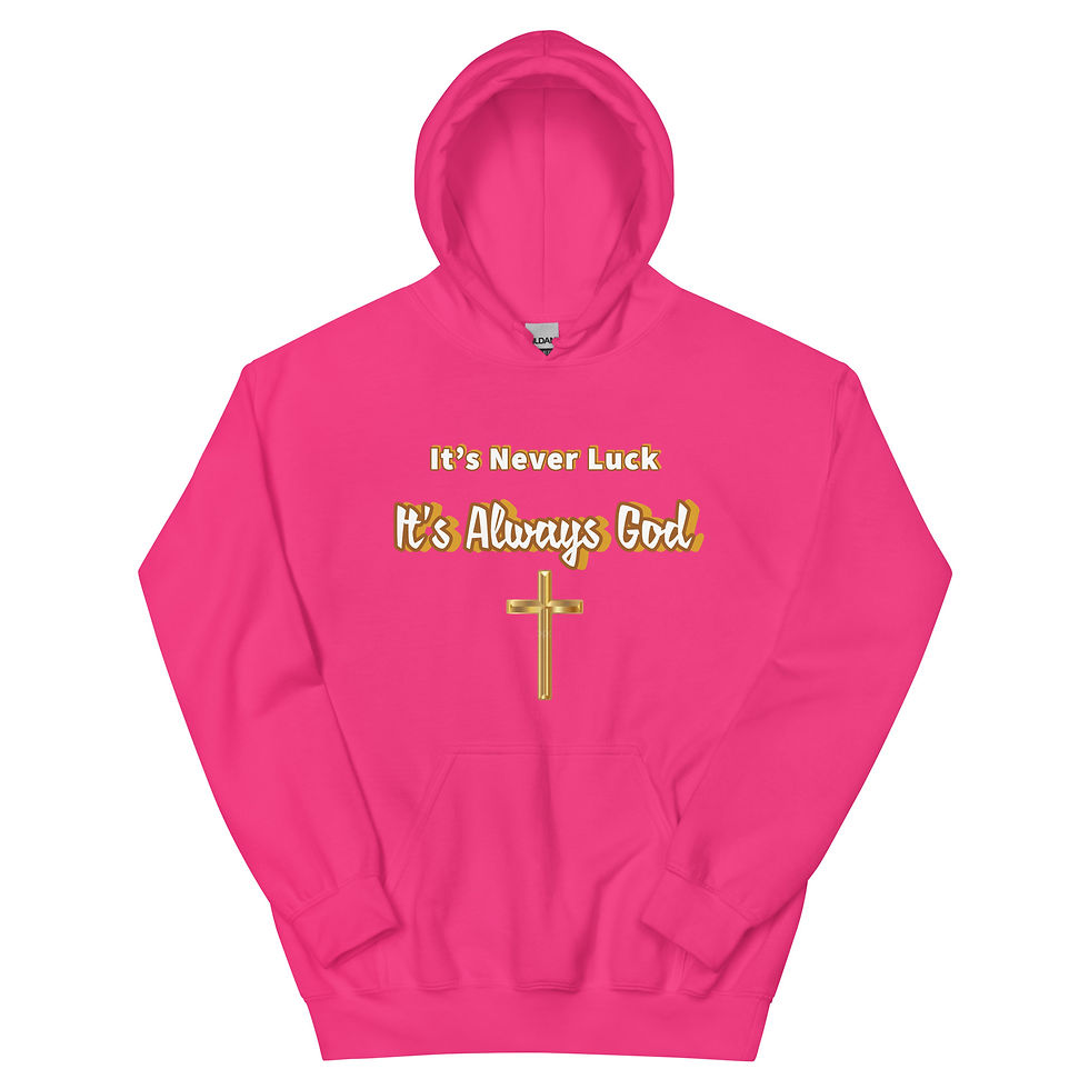 Thumbnail: It's Always God Unisex Hoodie