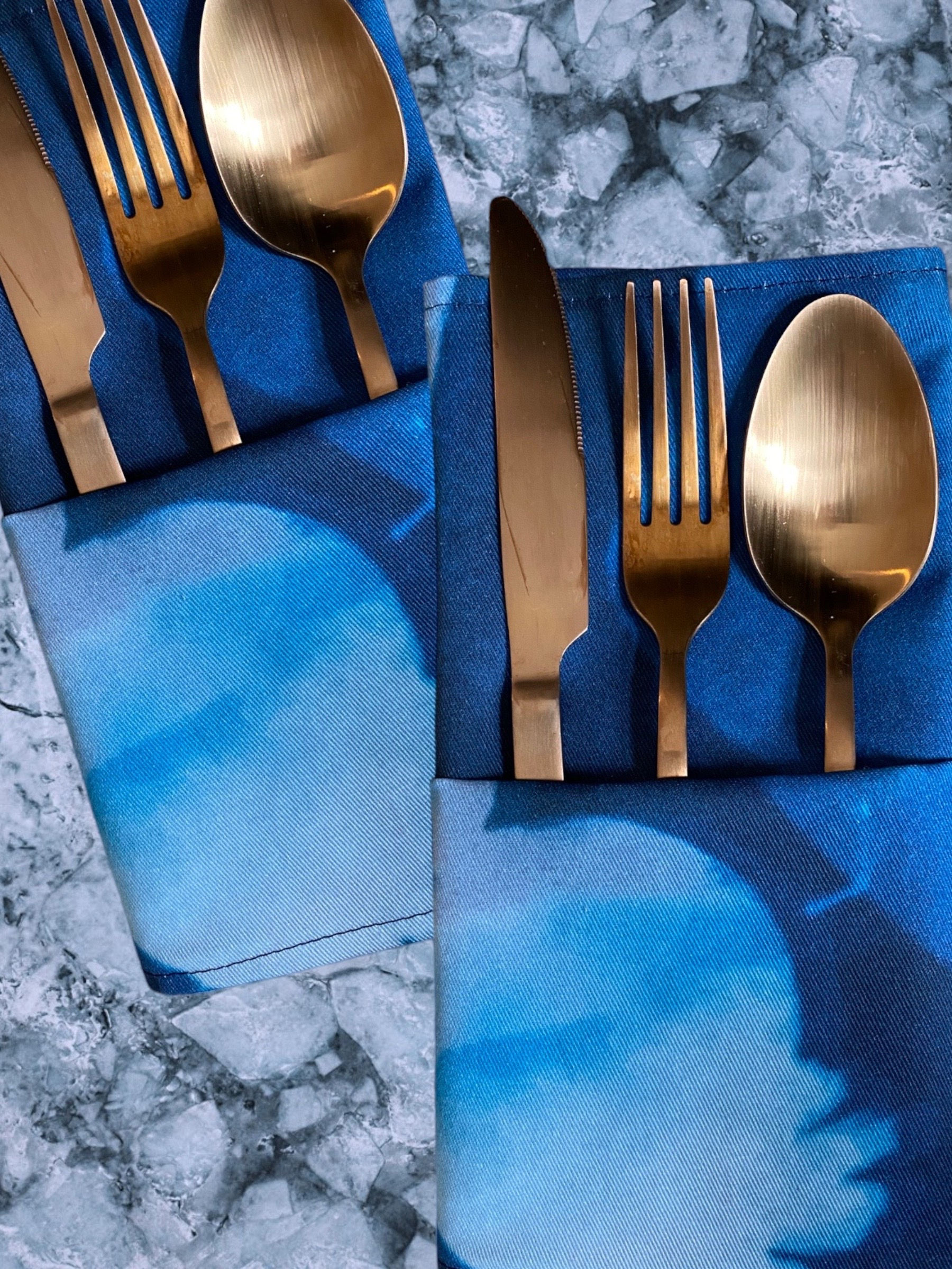 Ecostories Stoffservietten Mohnknistern 2er Pack