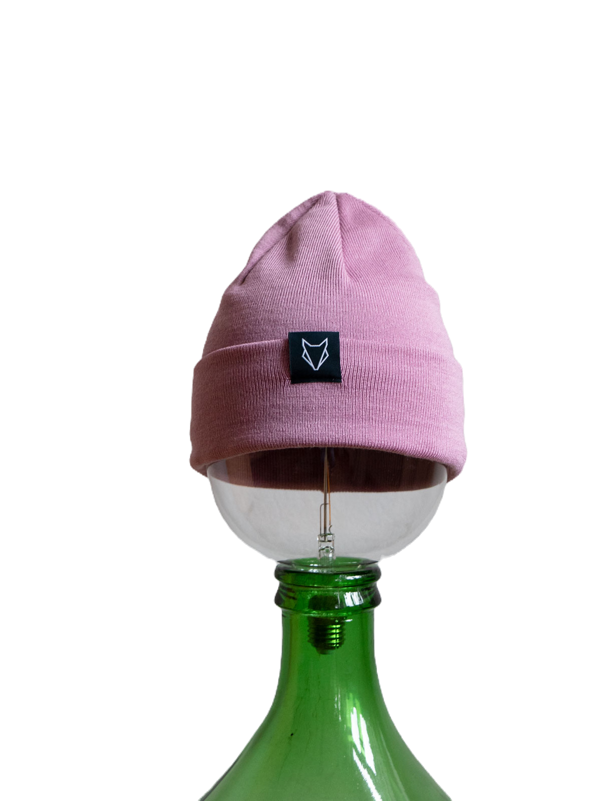 Merinomütze Fuchsbau rosa