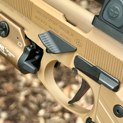 Flat Tracker takedown lever for Beretta 92 - Carry Version