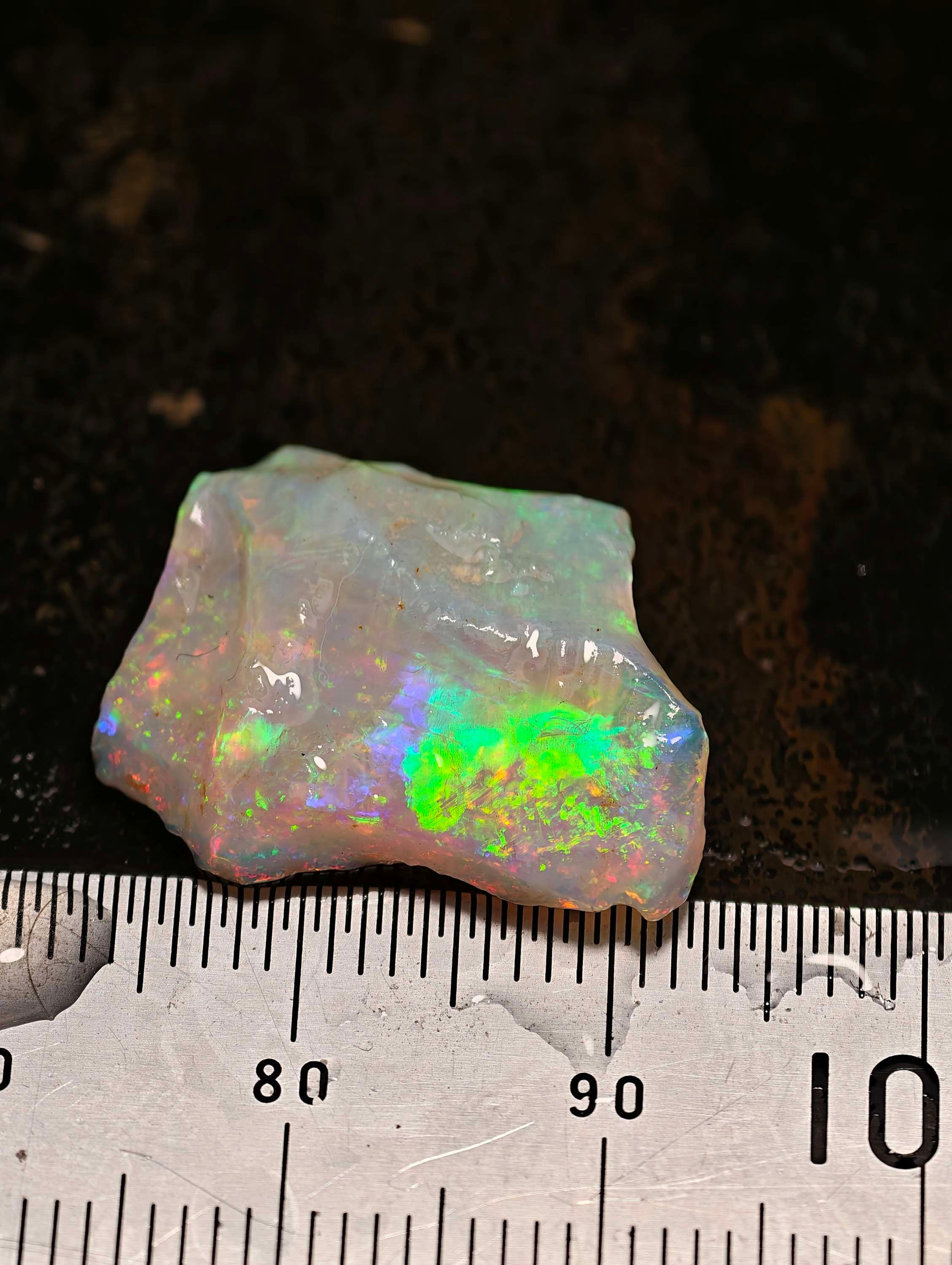 8.84ct super high quality rough crystal opal