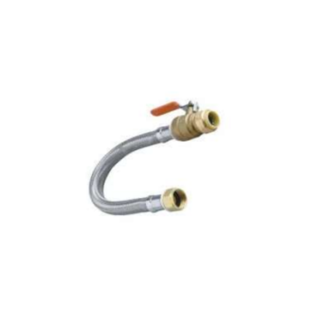 Water Heater Connector w/ Vlv