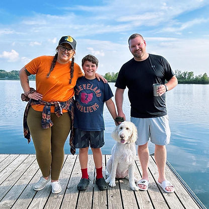 Family Photo, Family Owned Pooch Palace Dog Day Care, Cage-Free Boarding
