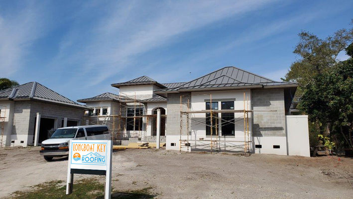 New Construction Roofing Sarasota, Longboat Key Roofing Sarasota, Specialty Roofing, Metal Roofing