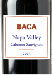 Baca 2023 Cabernet Sauvignon