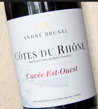 Andre Brunel 2024 Côtes du Rhône Cuvée Est-Ouest