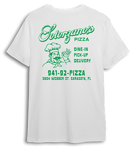Solorzano Pizza TShirt