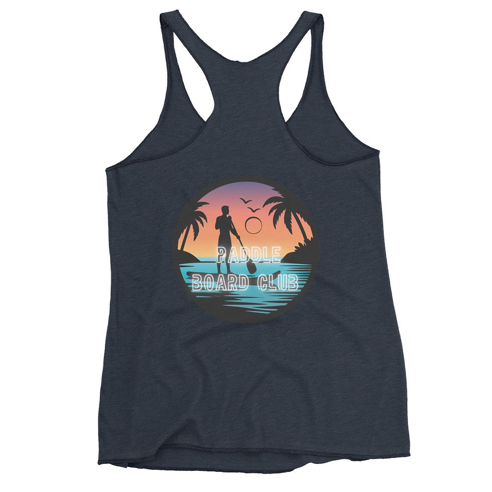 Thumbnail: Paddle Boarder Women's Racerback