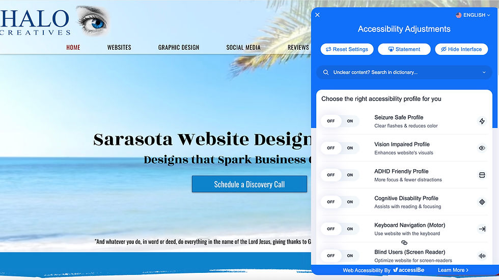 Website ADA Compliancy - Accessibility