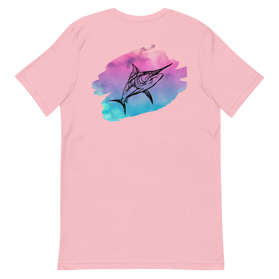 Thumbnail: Watercolor Marlin Unisex t-shirt