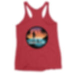 Paddle Boarder Women's Racerback