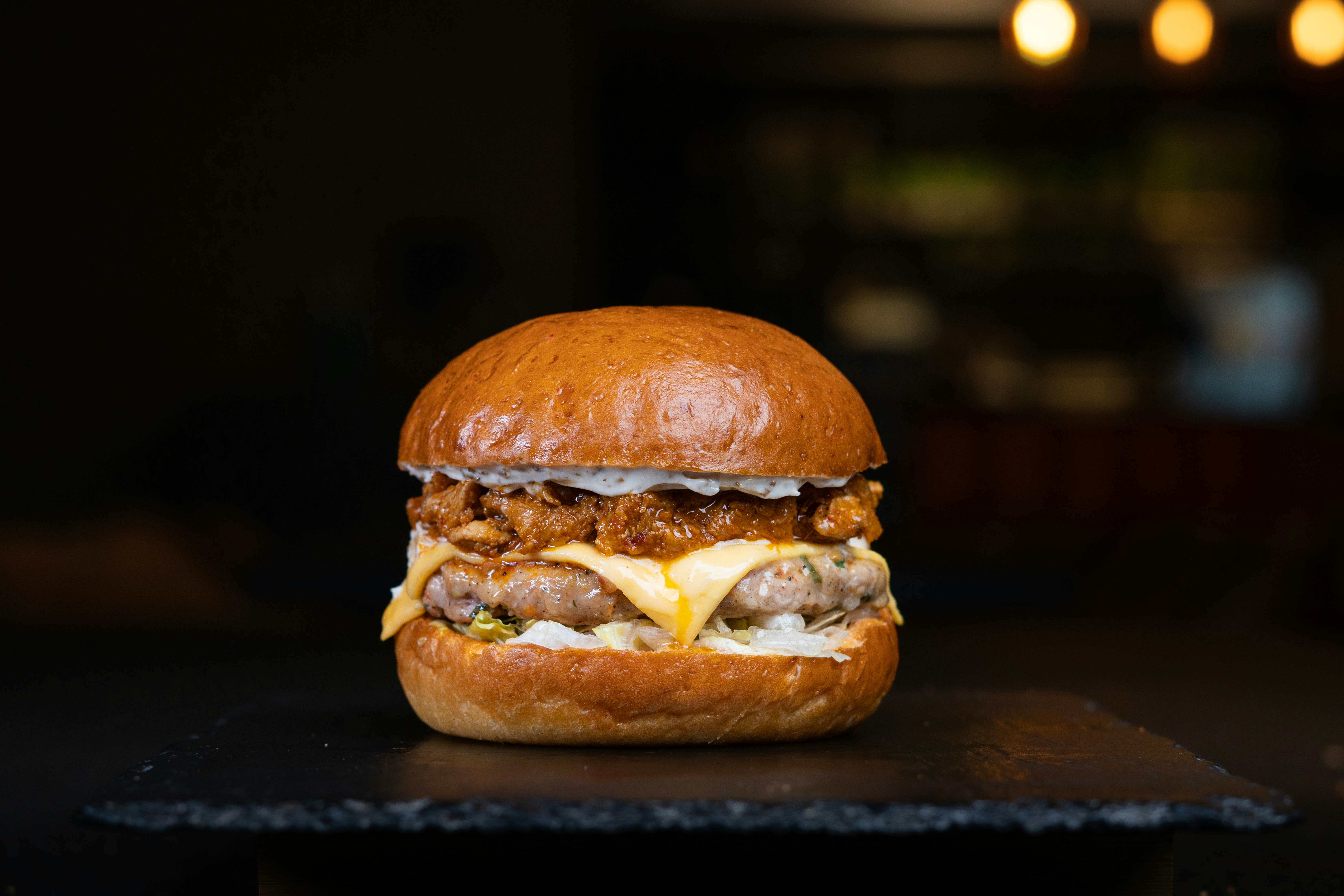 Arranged Food and Objects