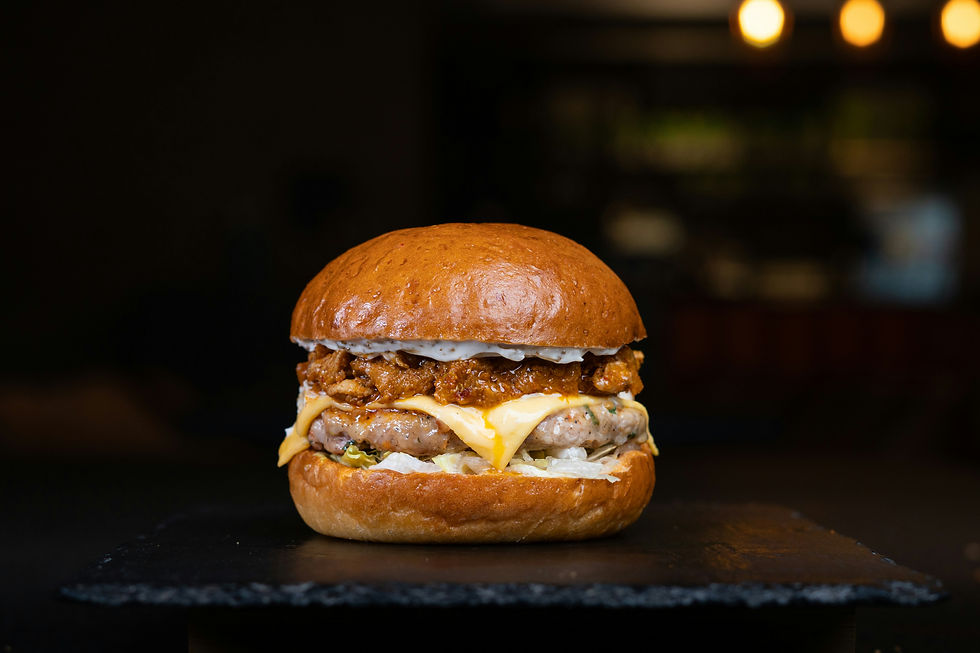 Arranged Food and Objects