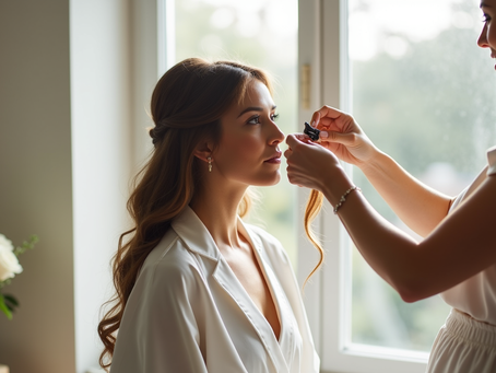 The Morning Of: What A Wedding Morning Really Looks Like Behind The Chair