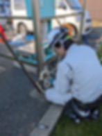 屋外設備の更新工事