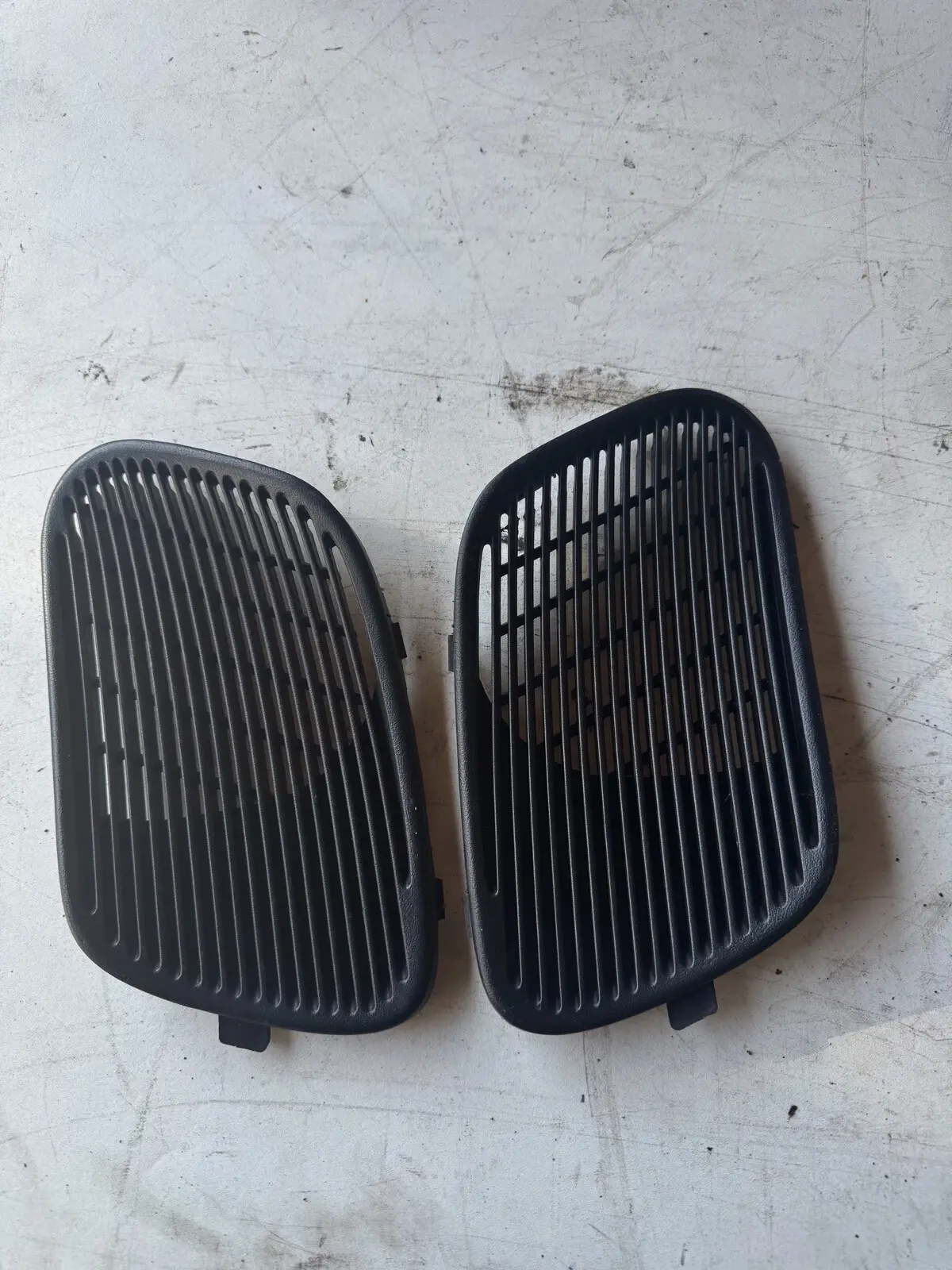 1994-2001 Acura Honda Integra DC2 Black Rear Speaker Covers Interior Set Pair