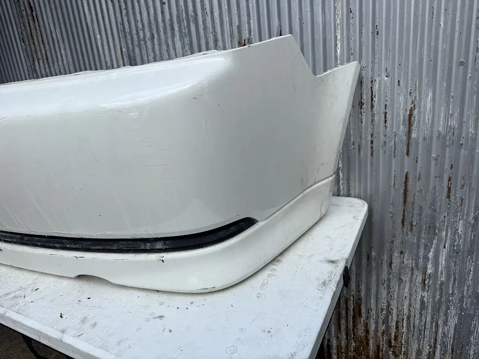 Thumbnail: 2005-06 Acura RSX Rear Bumper Cover OEM WHITE