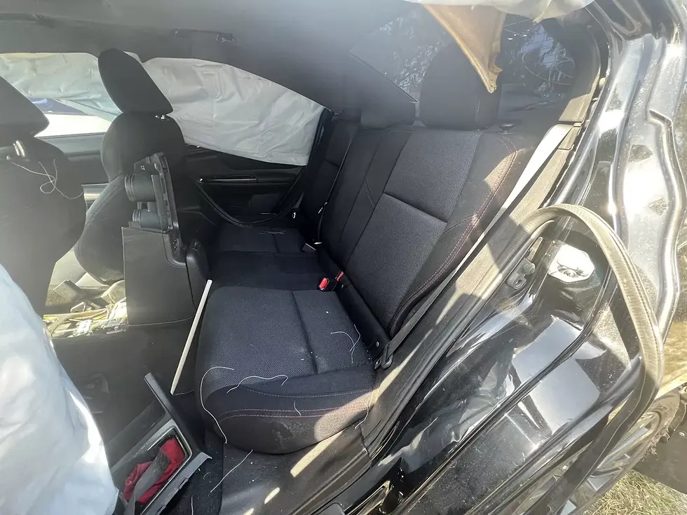 2015-2021 Subaru WRX Rear Cloth Seats (2017)