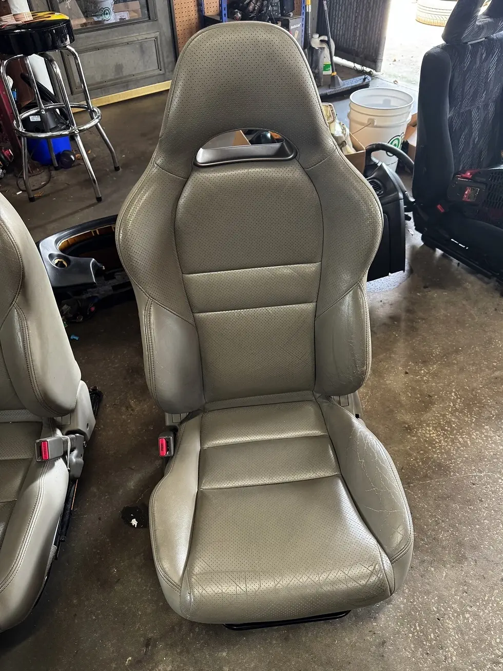 Thumbnail: 2005-06 Acura RSX OEM Front Seats Tan (Pair Front)