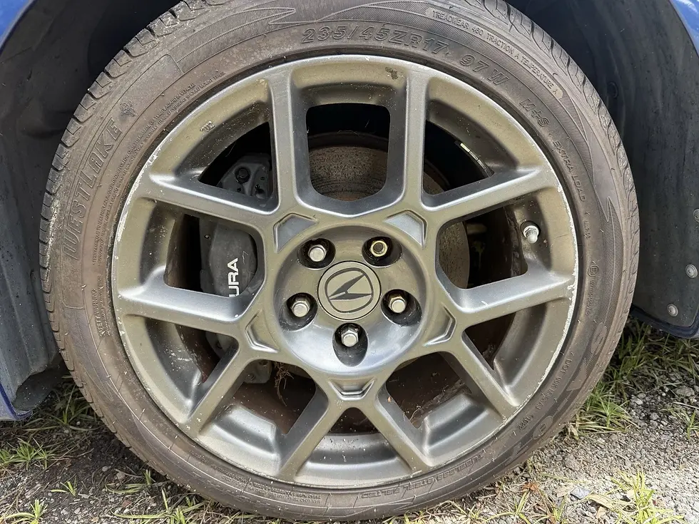 Thumbnail: 2007-2008 Acura TL Factory 17x8 Alloy Wheel Rim Silver Set of 4