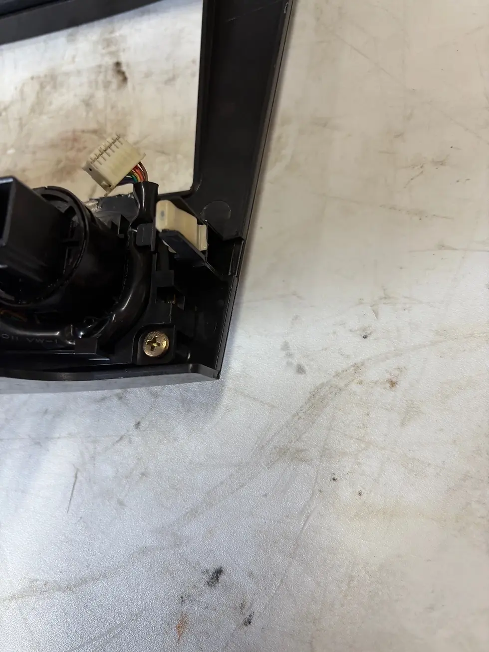 Thumbnail: 2004-08 Mazda RX-8 Radio Bezel w/AC Control & Emergency Signal