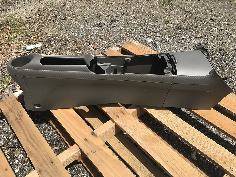 Thumbnail: 205-06 Acura RSX console interior trim U tray base shifter power outlet bin gray