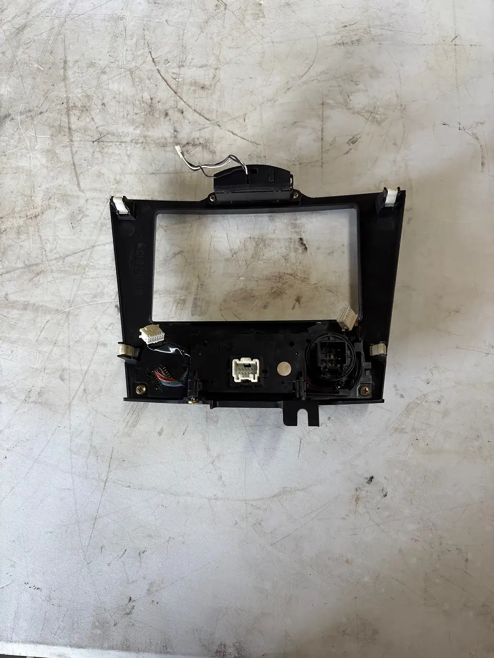 Thumbnail: 2004-08 Mazda RX-8 Radio Bezel w/AC Control & Emergency Signal