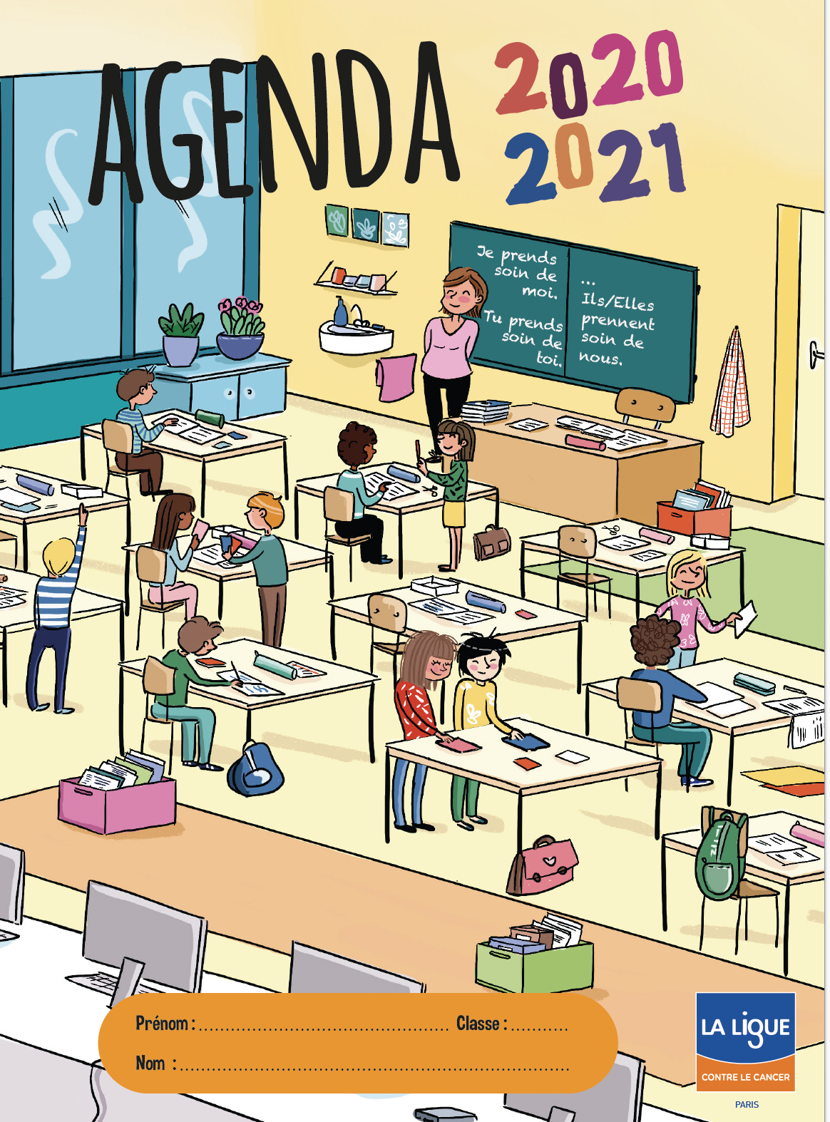 Agendas scolaire Ligue contre le cancer