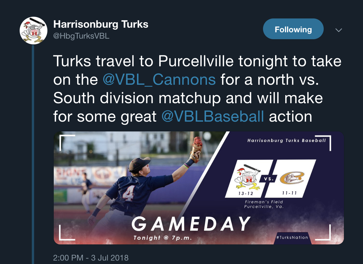 Turks Gameday