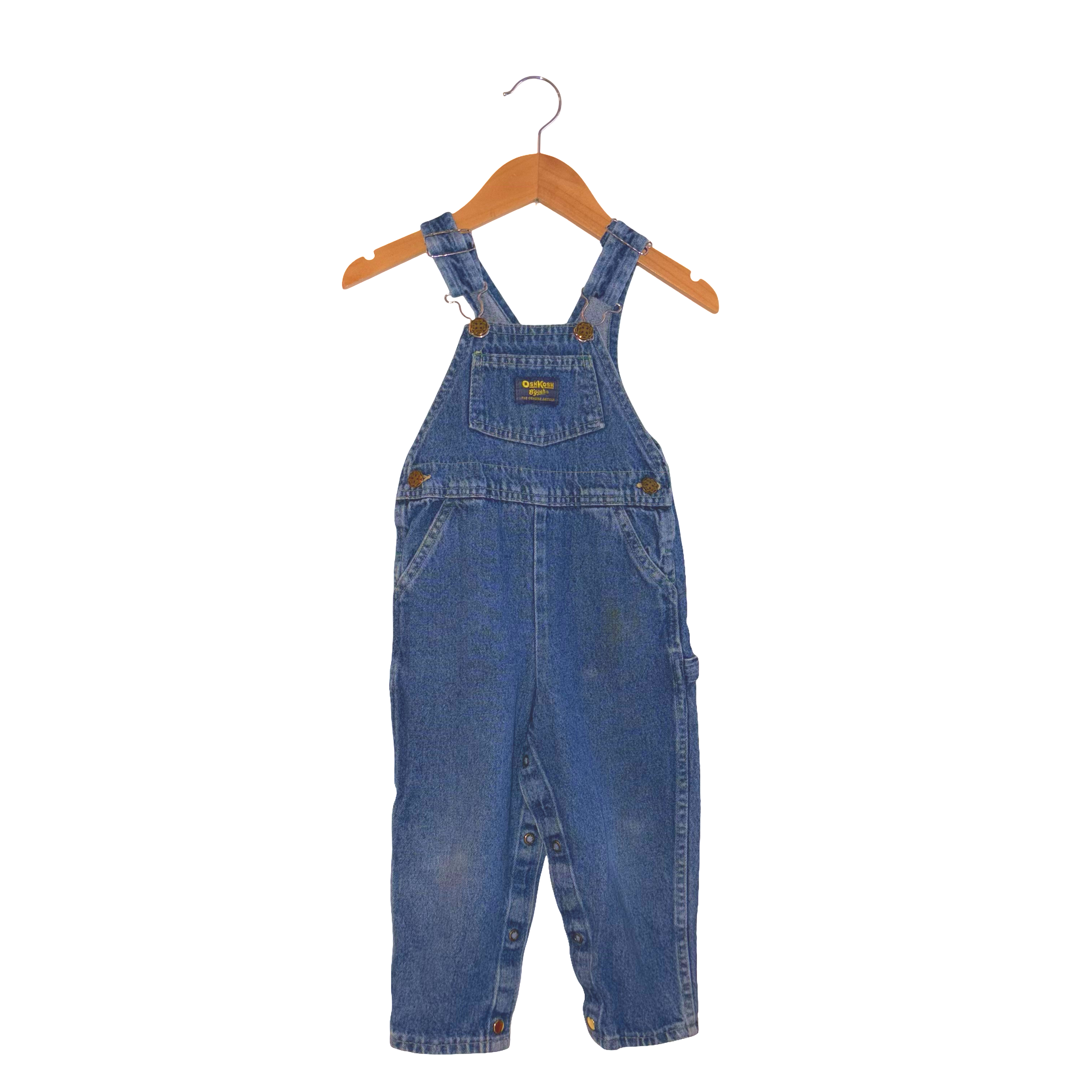 Vintage Oshkosh Midwash Denim Dungarees (2/3y+)