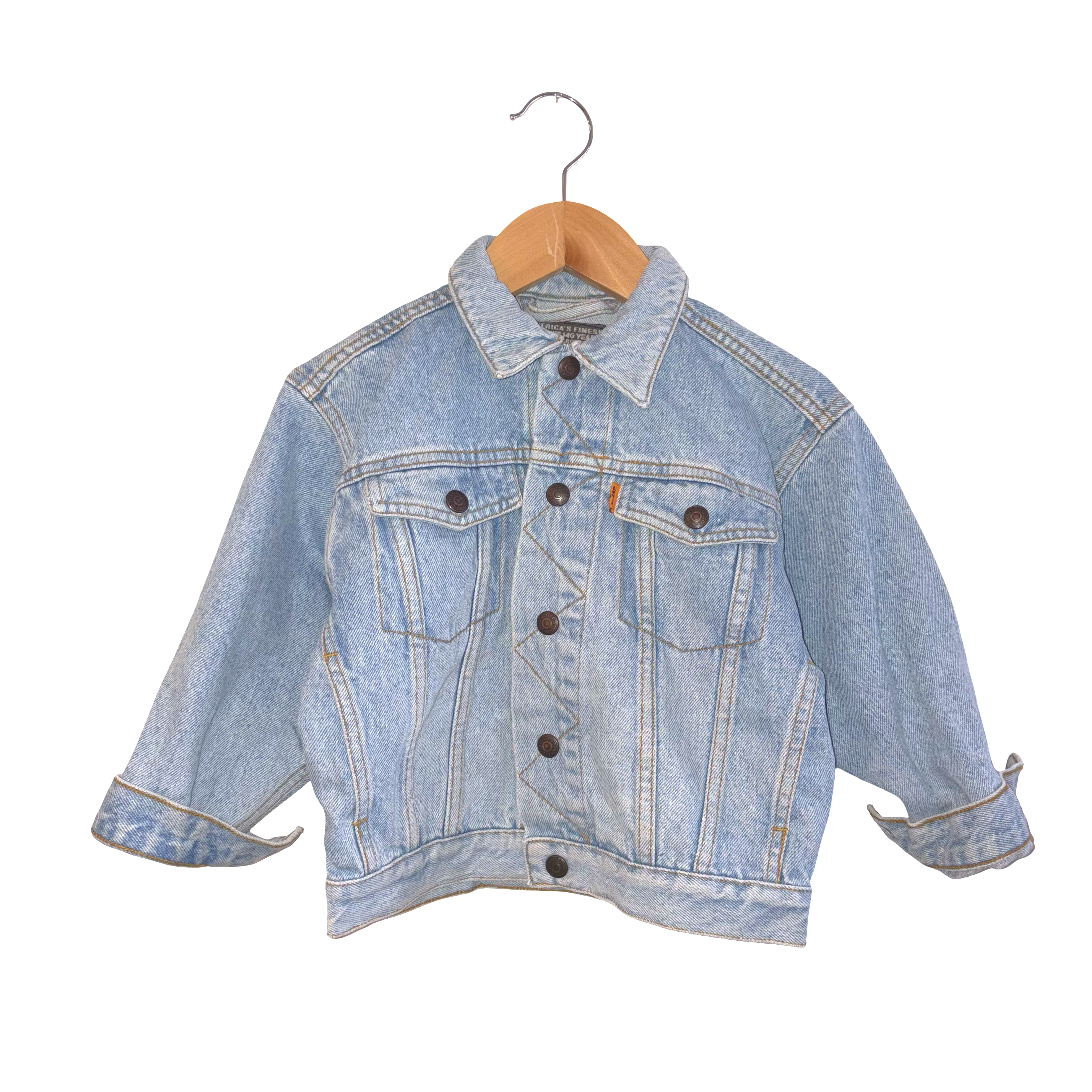 Vintage Levis Lightwash Denim Jacket (4y)