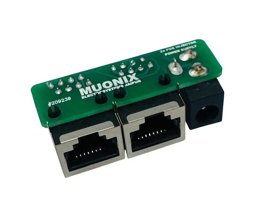 Thumbnail: Muonix 2-Port Passive PoE Injector Module 