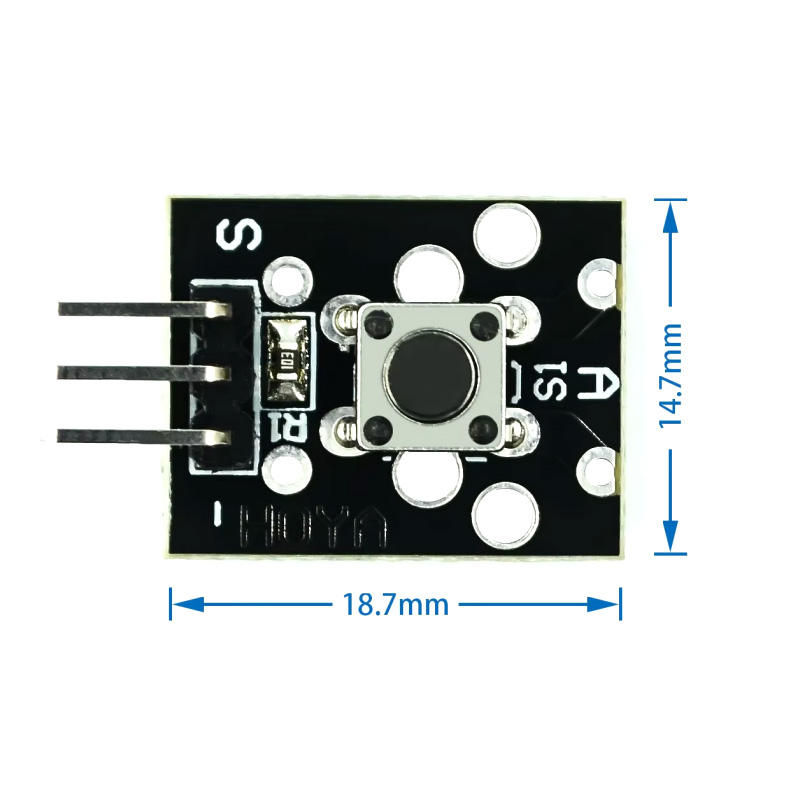 Thumbnail: Momentary Tactile Push Button Module DC 5V Switch