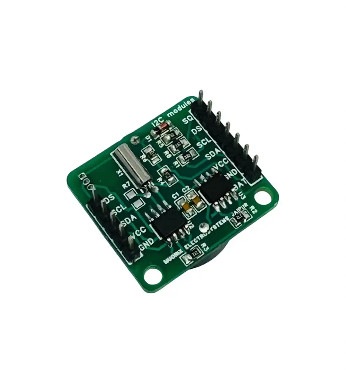 Muonix DS1307 RTC Real Time Clock Module | I2C Communication Interface
