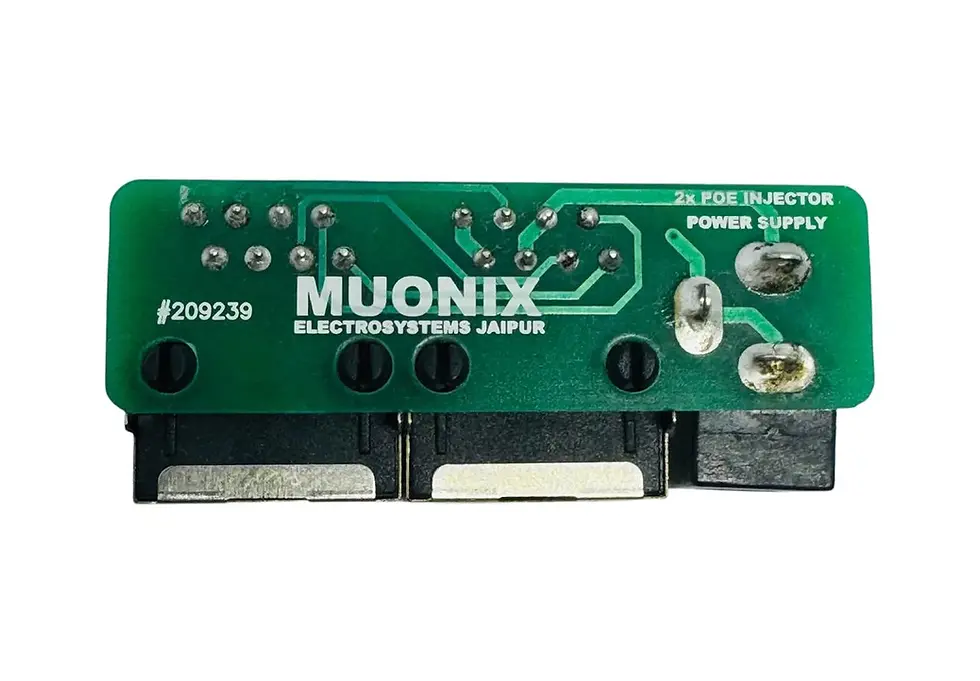Thumbnail: MUONIX 2-Port Passive PoE Injector Module 