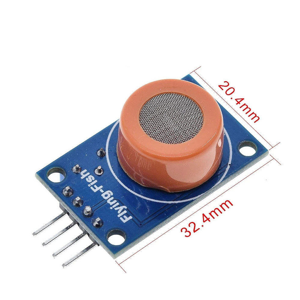 Thumbnail: MQ-3 Gas Sensor Module for Alcohol Detection