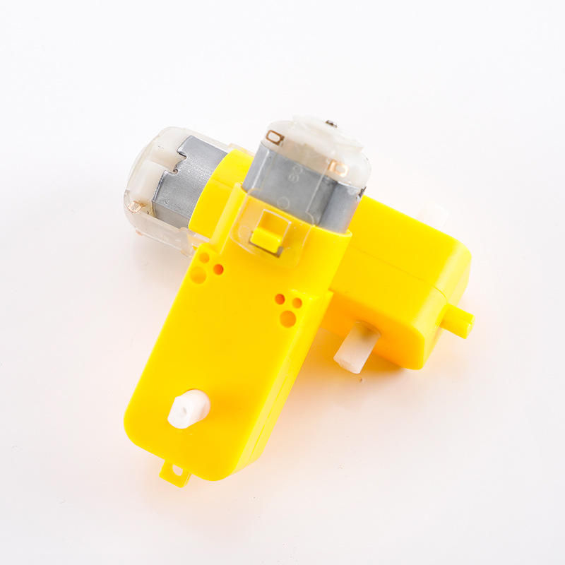 Thumbnail: Motor- Dual shaft DC geared Motor 100 RPM (BO MOTOR)