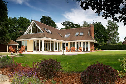 Historical photograph of new dwelling house.