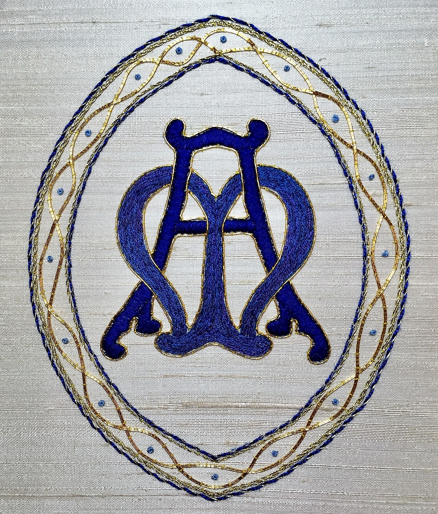Ave Maria Medallion