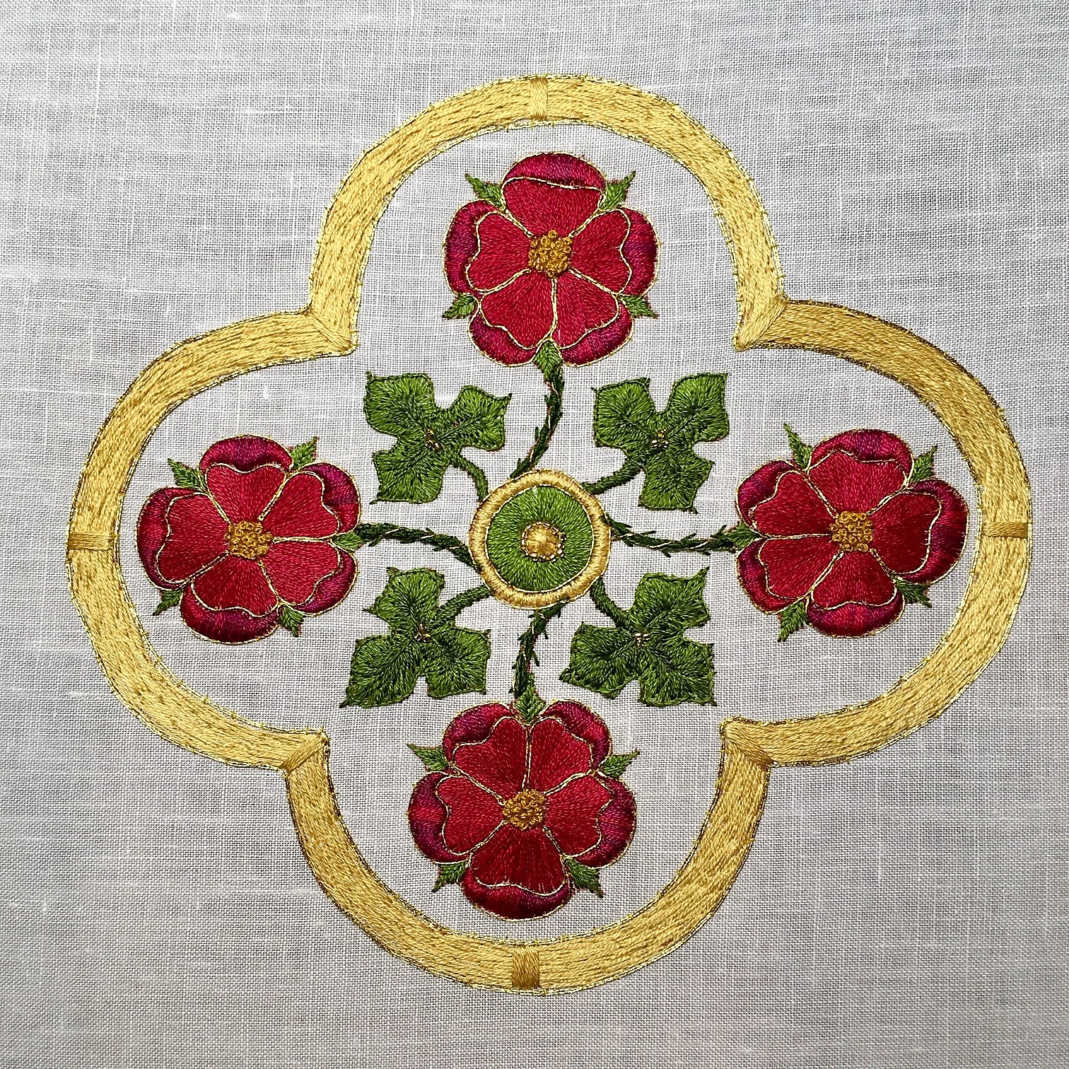 Rose Cross Medallion