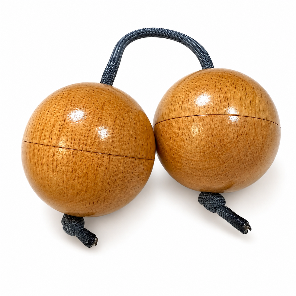 Thumbnail: Asalato Flow Rhythm Shaker – Natural Wood