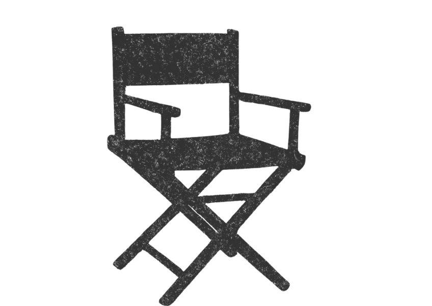 Director's chair scrapbook