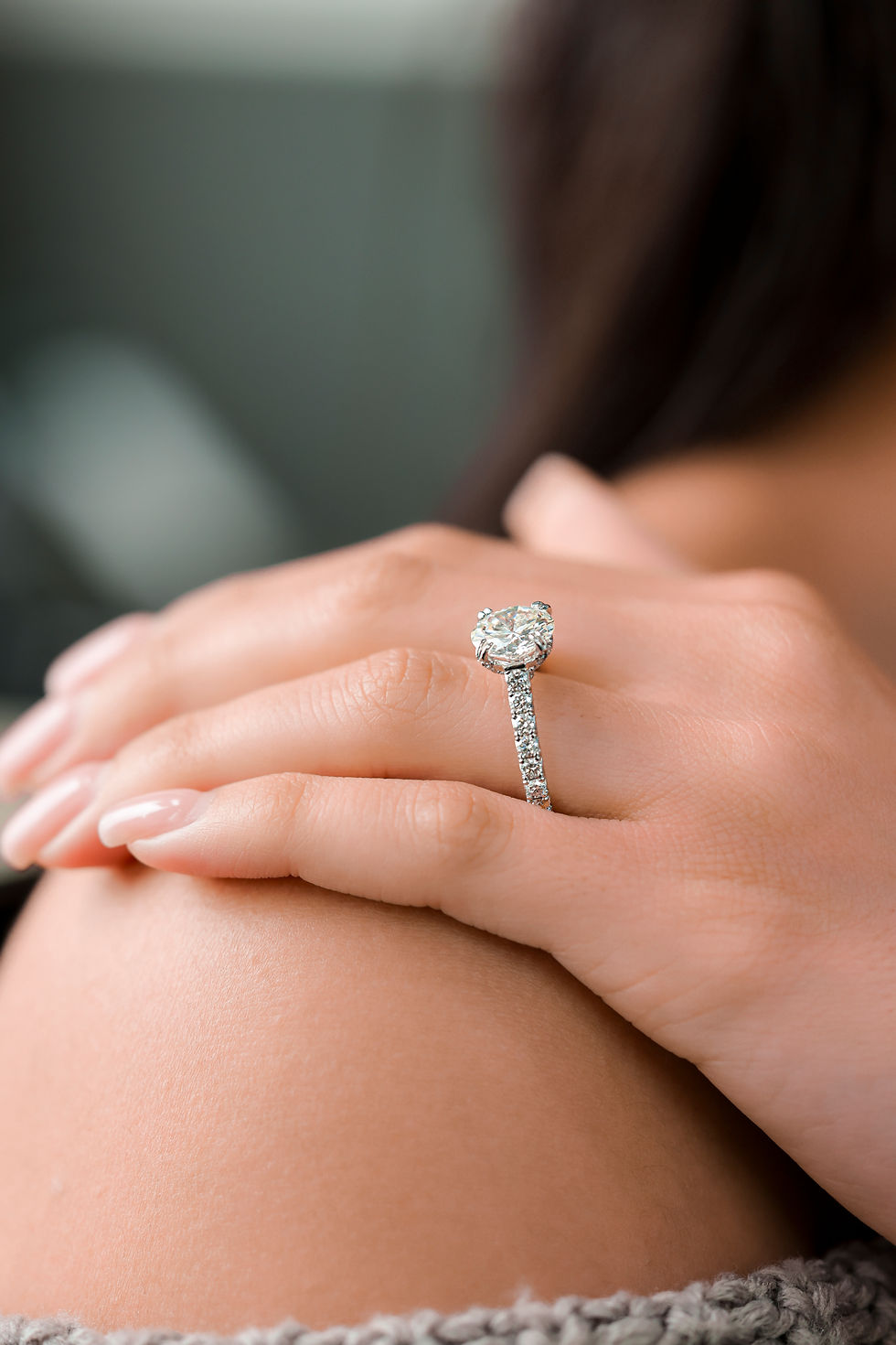 Thumbnail: Round Diamond Engagement Ring 3.63 cts