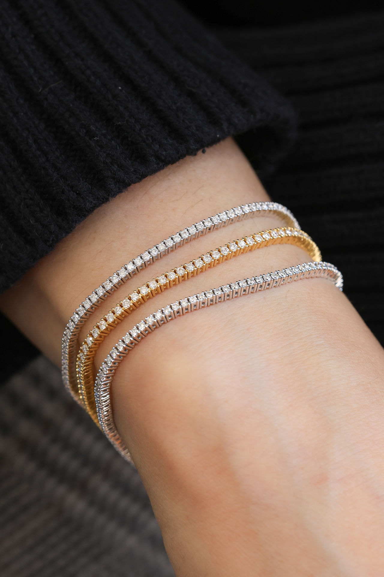 Mini Tennis Bracelets 1.5 cts.